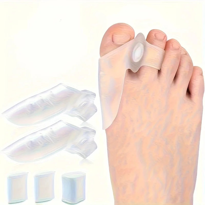 1 Pair Ultra-Soft Silicone Toes Separator